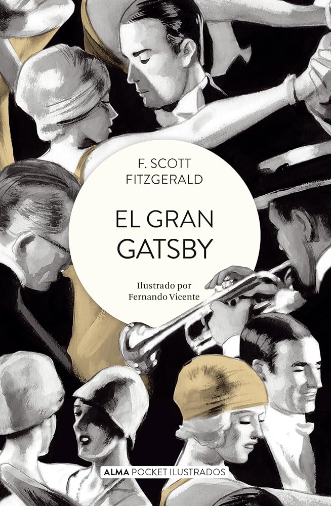 El Gran Gatsby / The Great Gatsby (Pocket ilustrado) (Spanish Edition) cover image