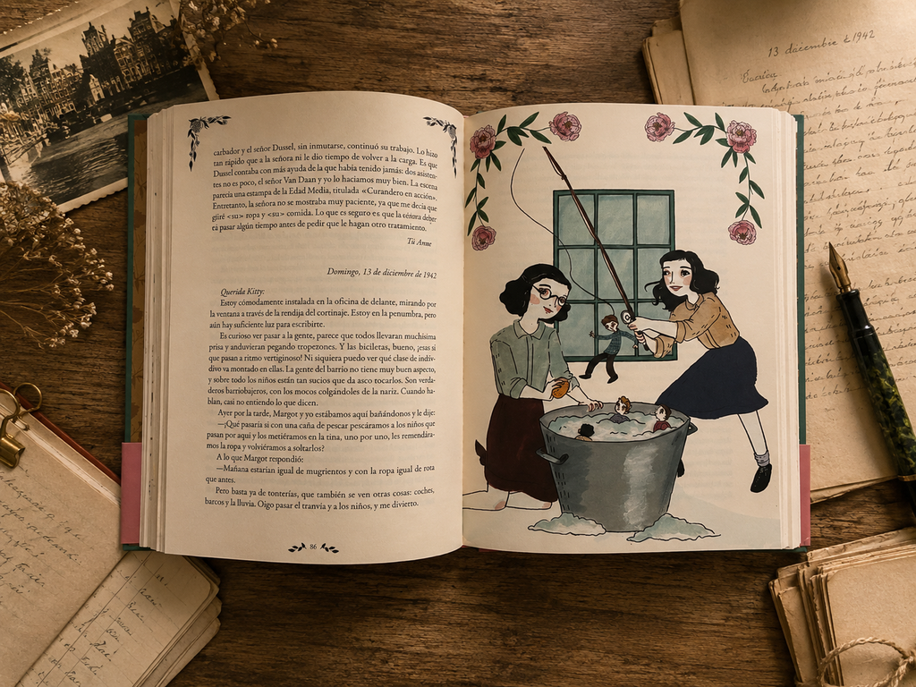 Diario de Anne Frank (edición ilustrada)