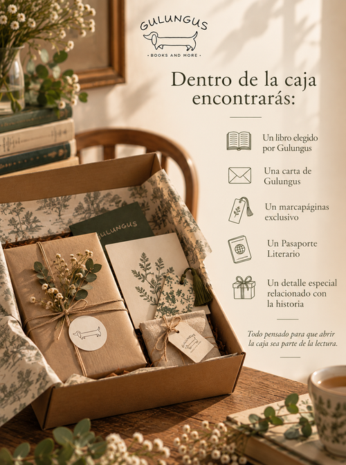 Caja literaria Gulungus - Abrimos la caja de Noviembre el dia 01