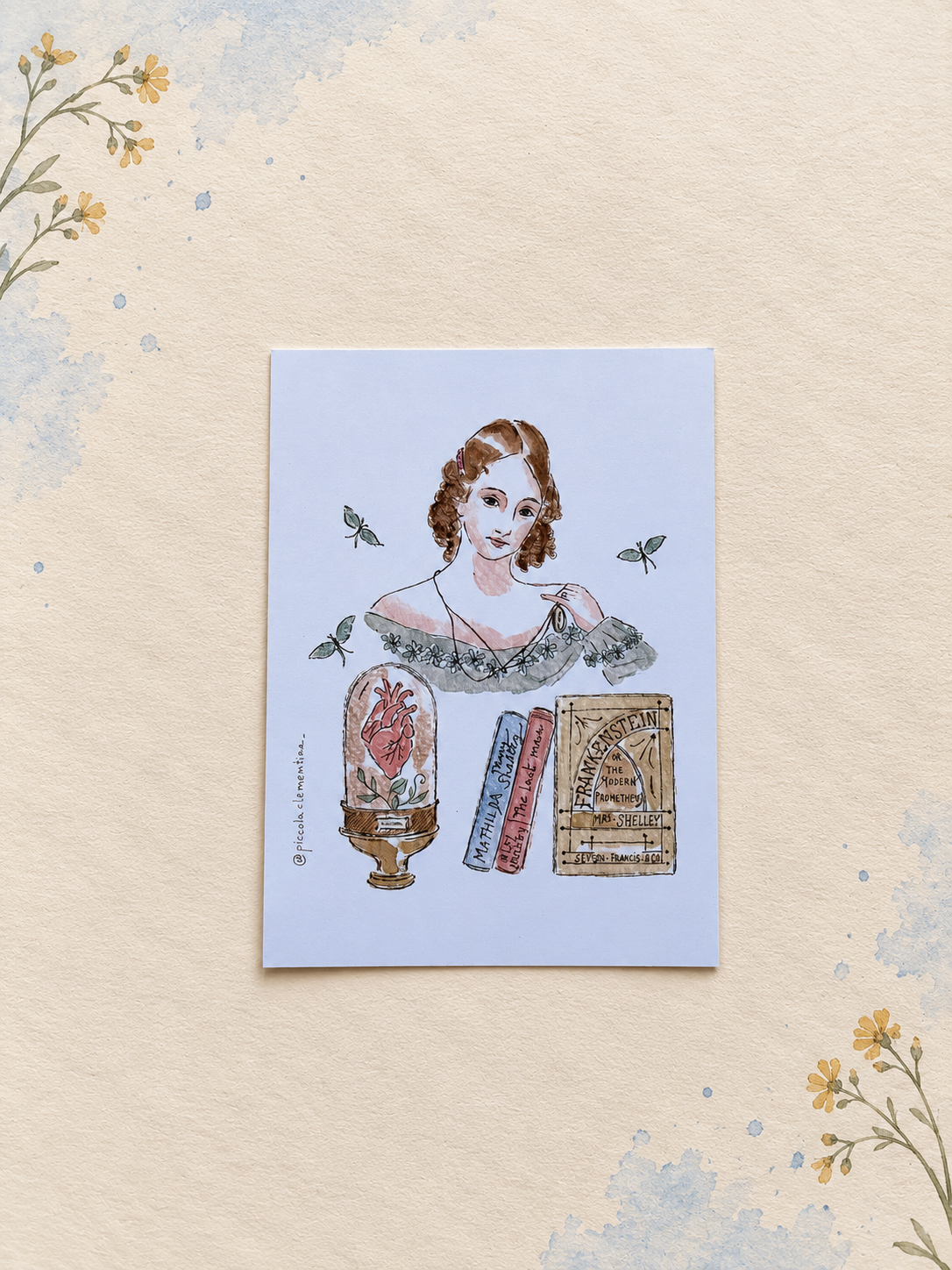Postal Mary Shelley