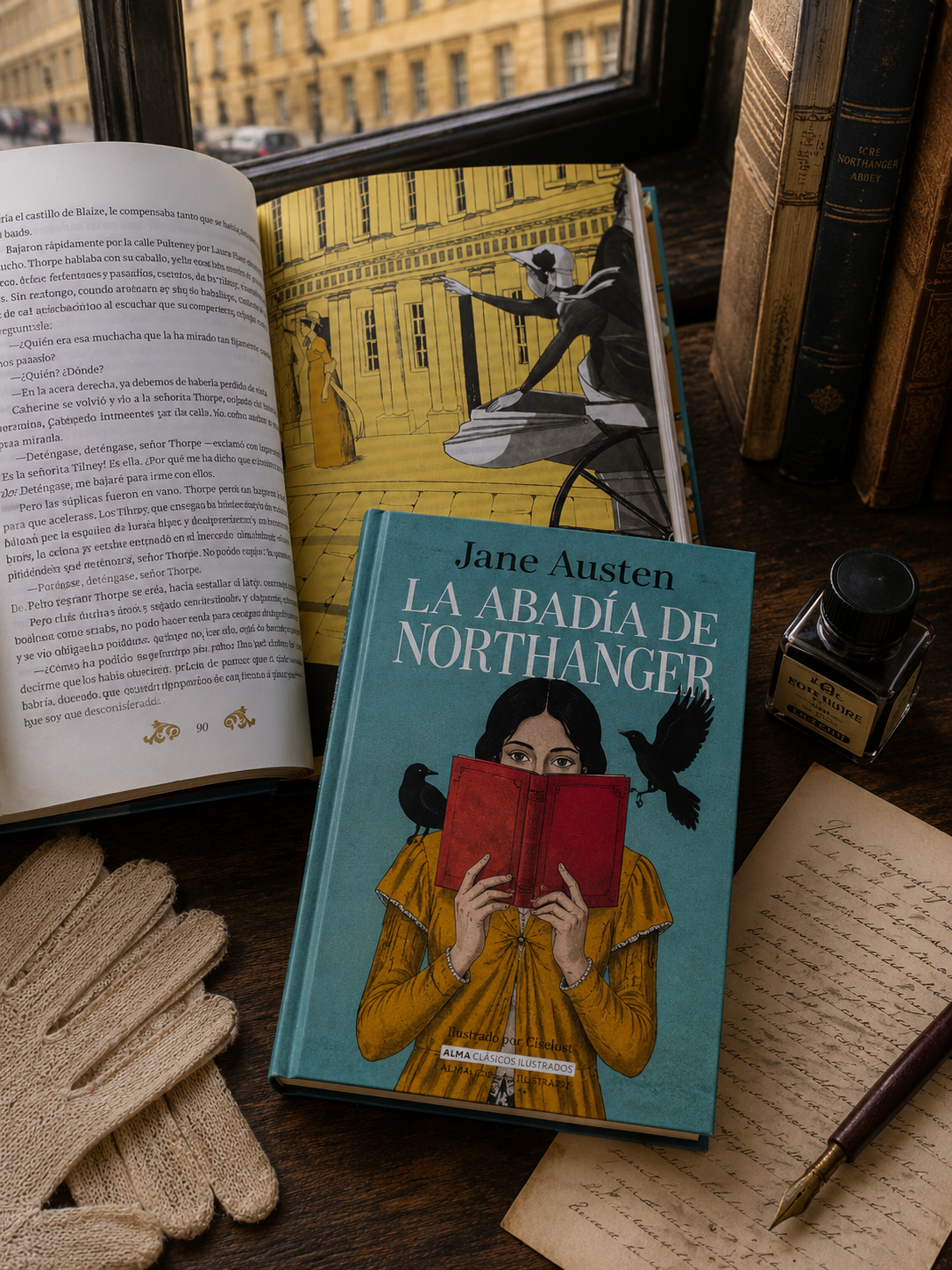 La abadía de Northanger (Clásicos ilustrados)