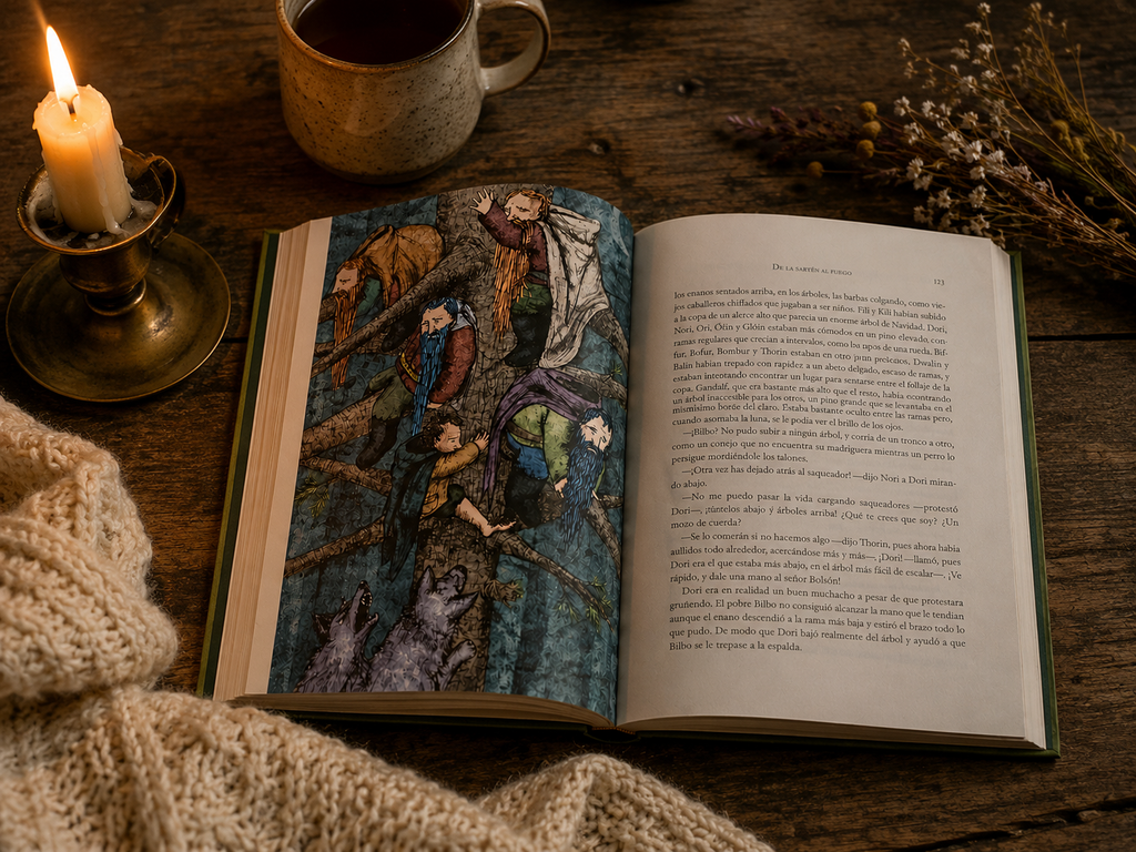 El Hobbit. Ilustrado (Biblioteca J. R. R. Tolkien)