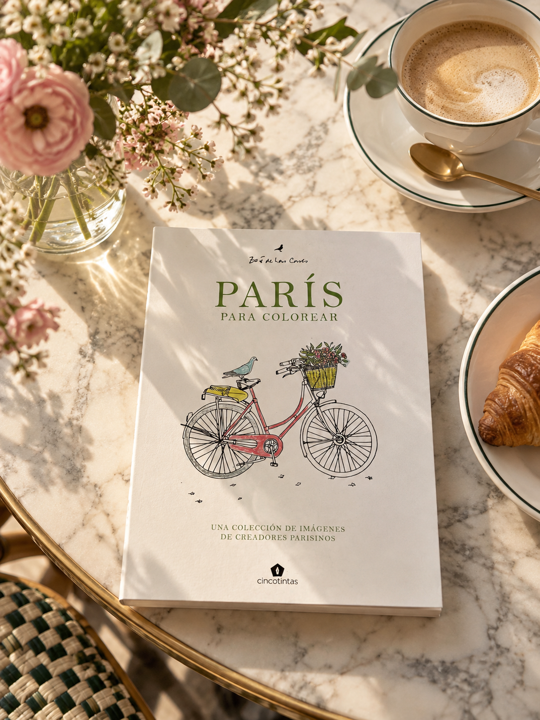 París para colorear: Una colección de imágenes de creadores parisinos