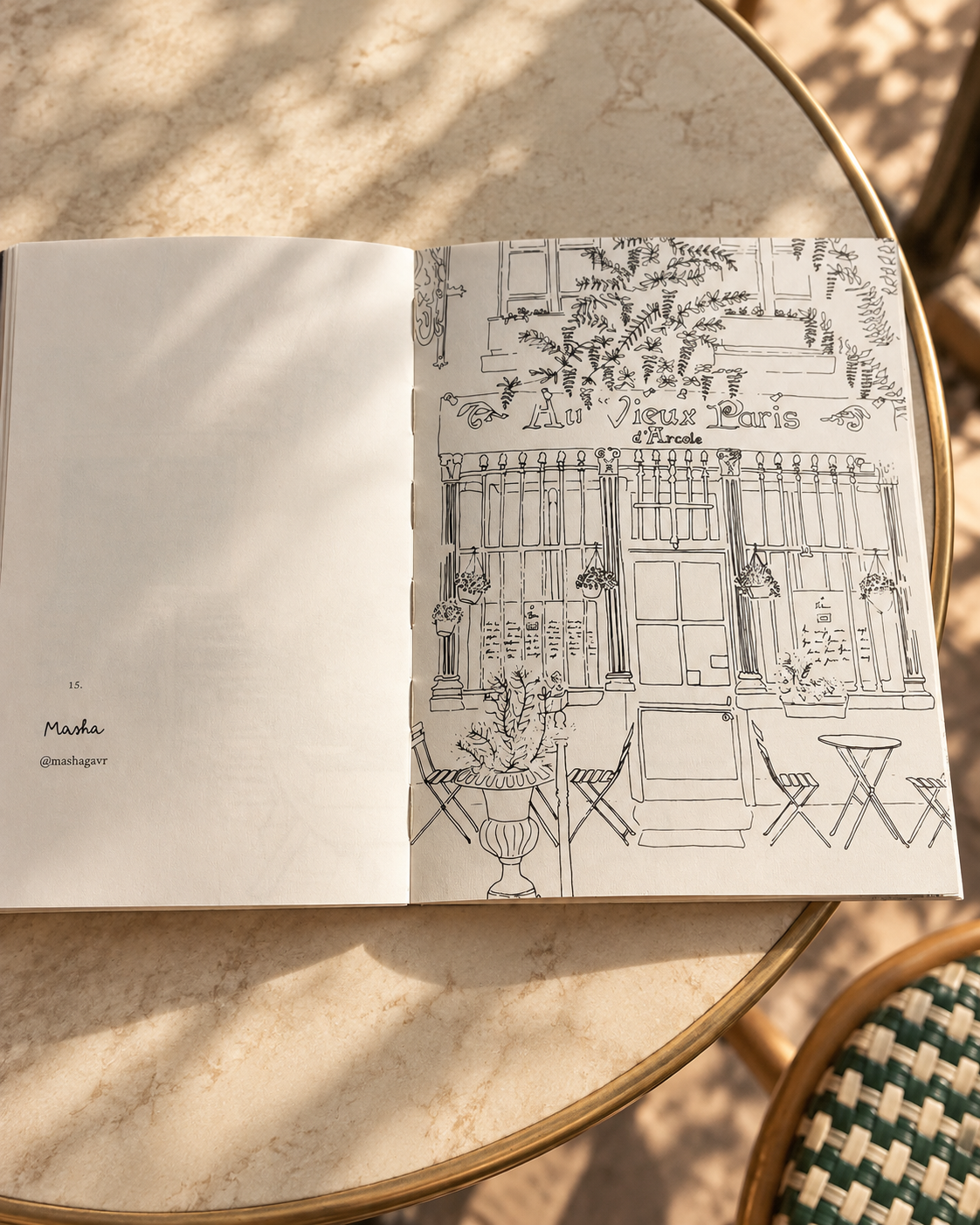 París para colorear: Una colección de imágenes de creadores parisinos