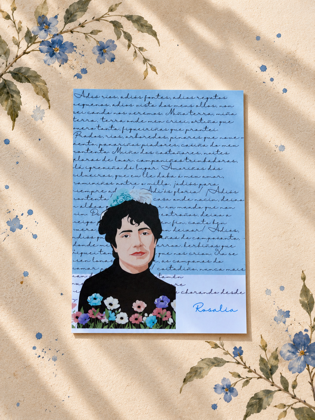 Postal Rosalía